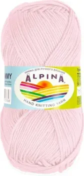 Alpina Yarn Tommy 50 г 130 м №011 (бл.розовый)