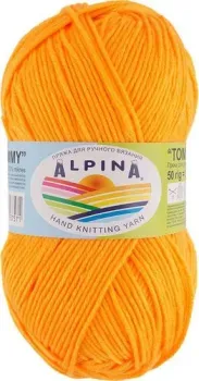 Alpina Yarn Tommy 50 г 130 м №008 (оранжевый)
