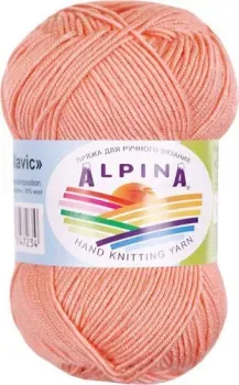 Alpina Yarn Slavic 50 г 140 м №06 (св.коралловый)