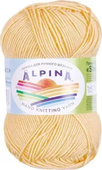 Alpina Yarn Slavic 50 г 140 м №05 (желтый)