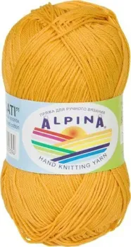 Alpina Yarn Sati 50 г 170 м №972 (яр.желтый)