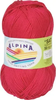 Alpina Yarn Sati 50 г 170 м №341 (св.малиновый)