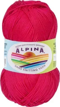 Alpina Yarn Sati 50 г 170 м №175 (малиновый)