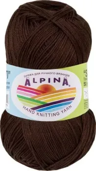 Alpina Yarn Sati 50 г 170 м №050 (коричневый)