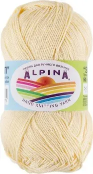 Alpina Yarn Sati 50 г 170 м №004 (шампань)