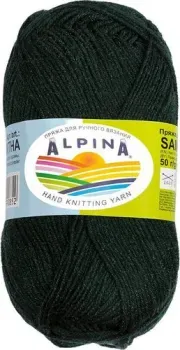 Alpina Yarn Samantha 50 г 160 м №06 (т.изумрудный)