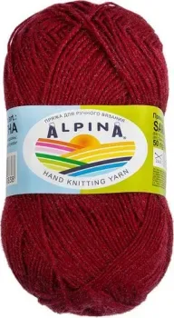 Alpina Yarn Samantha 50 г 160 м №05 (бордовый)