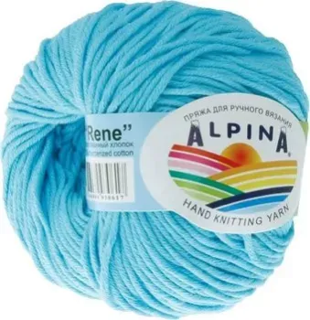Alpina Yarn Rene 50 г 105 м №3846 (яр.голубой)