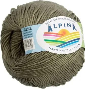 Alpina Yarn Rene 50 г 105 м №150 (св.хаки)