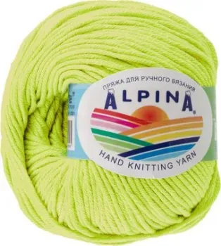 Alpina Yarn Rene 50 г 105 м №113 (яр.салатовый)