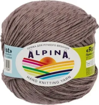Alpina Yarn Rene Twist 50 г 125 м №06 (серый)