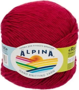 Alpina Yarn Rene Twist 50 г 125 м №04 (вишневый)