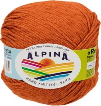Alpina Yarn Rene Twist 50 г 125 м №03 (рыжий)