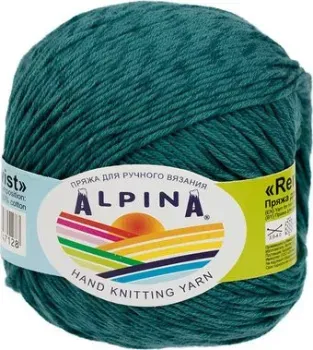 Alpina Yarn Rene Twist 50 г 125 м №01 (морская волна)