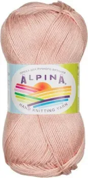 Alpina Yarn Organica 50 г 170 м №05 (пыльно-розовый)
