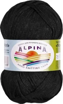 Alpina Yarn Nori 50 г 100 м №01 (черный)
