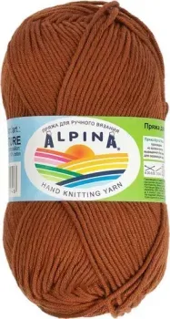 Alpina Yarn Nature 50 г 105 м №008 (терракотовый)