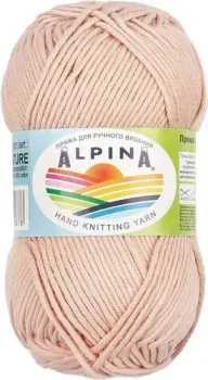 Alpina Yarn Nature 50 г 105 м №007 (гр.розовый)