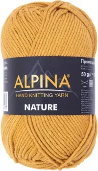 Alpina Yarn Nature 50 г 105 м №005 (горчичный)