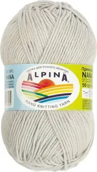 Alpina Yarn Nana 50 г 105 м №20 (св.серый)