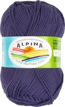 Alpina Yarn Nana 50 г 105 м №09 (чернильный)