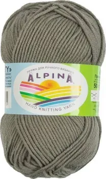 Alpina Yarn Misty 50 г 105 м №15 (серый)