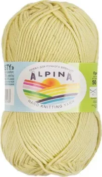 Alpina Yarn Misty 50 г 105 м №12 (пыльно-желтый)