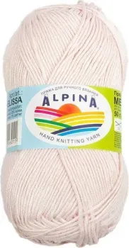 Alpina Yarn Melissa 50 г 125 м №09 (бл.розовый)