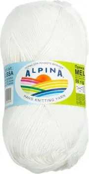 Alpina Yarn Melissa 50 г 125 м №07 (молочный)
