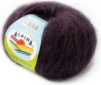 Alpina Yarn Lucky Mohair 50 г 150 м №13 (фиолетовый)