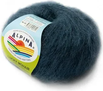 Alpina Yarn Lucky Mohair 50 г 150 м №09 (джинсовый)