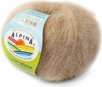 Alpina Yarn Lucky Mohair 50 г 150 м №05 (бежевый)