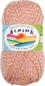 Alpina Yarn Lollipop 50 г 175 м №05 (малиновый/салатовый/желтый/коралловый)