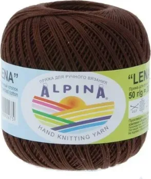 Alpina Yarn Lena 50 г 280 м №79 (коричневый)