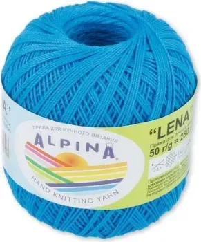 Alpina Yarn Lena 50 г 280 м №39 (синий)