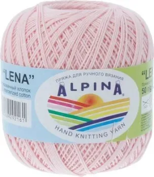 Alpina Yarn Lena 50 г 280 м №21 (св.розовый)