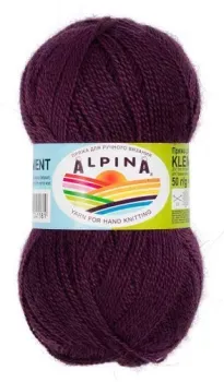 Alpina Yarn Klement 50 г 300 м №34 (т.сливовый)