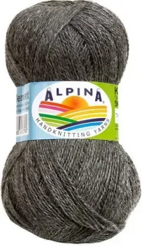 Alpina Yarn Klement 50 г 300 м №08 (серый)