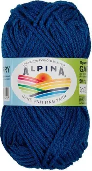 Alpina Yarn Garry 50 г 50 м №17 (лазурит яр.синий)