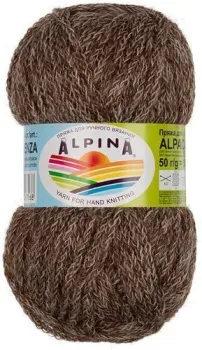 Alpina Yarn Alpaca Trenza 50 г 150 м №15 (серый/коричневый)