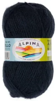 Alpina Yarn Alpaca Pollo 50 г 125 м №08 (т.серый)