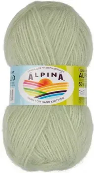 Alpina Yarn Alpaca Pollo 50 г 125 м №06 (св.салатовый)