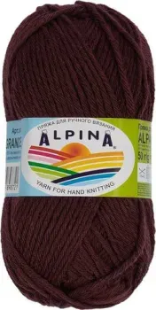 Alpina Yarn Alpaca Grande 50 г 118 м №09 (бордовый)