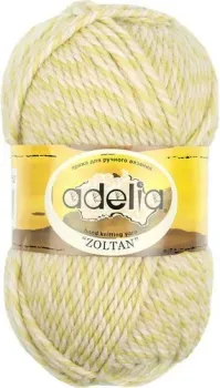 Adelia Zoltan 100 г 115 м №152 (белый/бежевый/желтый)