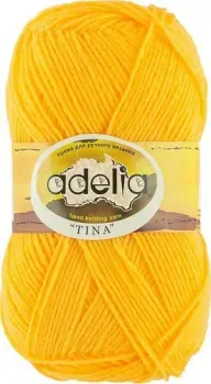 Adelia Tina 100 г 308 м №154 (желтый)