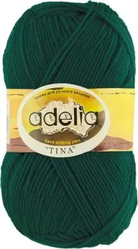 Adelia Tina 100 г 308 м №058 (т.зеленый)