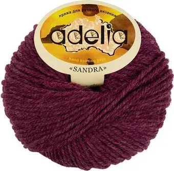Adelia Sandra 50 г 90 м №09 (т.пурпурный)