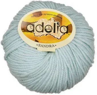 Adelia Sandra 50 г 90 м №08 (бл.голубой)