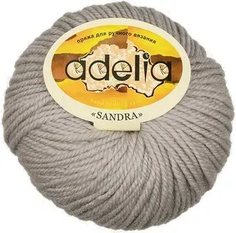 Adelia Sandra 50 г 90 м №07 (св.серый)