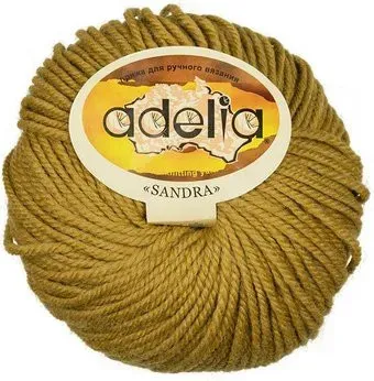 Adelia Sandra 50 г 90 м №04 (св.хаки)